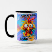 "Keep Rolling Your Eyes" Funny Chicken Mok (Links)