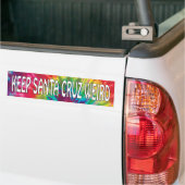 Keep Santa Cruz Weird Bumpersticker (Op Truck)