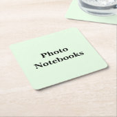 Keep Scrolling to See These Photo Notebooks -  Vierkante Kartonnen Onderzetter (Schuin)