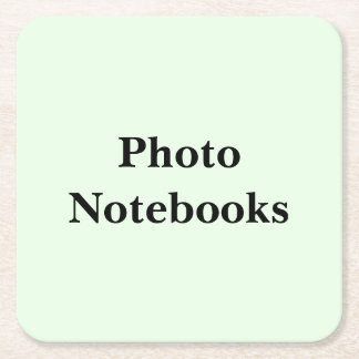 Keep Scrolling to See These Photo Notebooks -  Vierkante Kartonnen Onderzetter