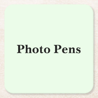 Keep Scrolling to See These Photo Pens Vierkante Kartonnen Onderzetter