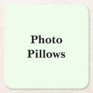 Keep Scrolling to See These Photo Pillows Vierkante Kartonnen Onderzetter