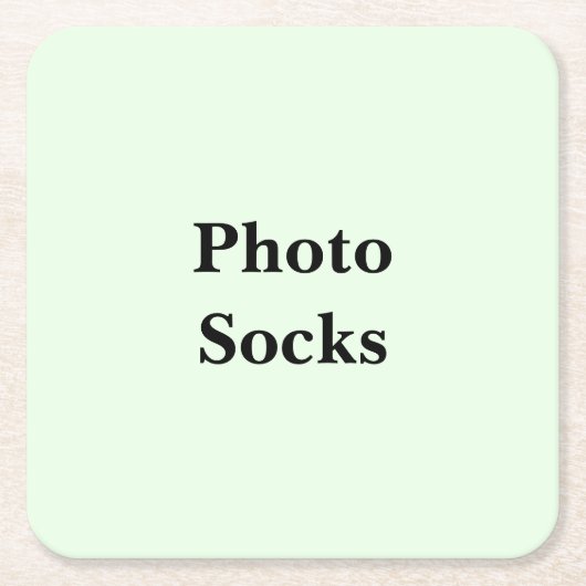 Keep Scrolling to See These Photo Socks Vierkante Kartonnen Onderzetter (Voorkant)
