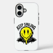 Keep Smiling Case-Mate iPhone Case (Achterkant)
