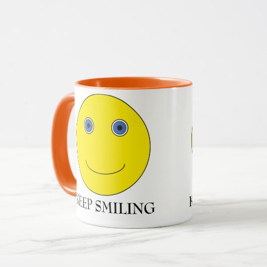 Keep Smiling Mok (Voorkant links)