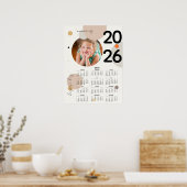 Keep Smiling Photo Calendar 2026 Poster 18x24 (Cuisine)