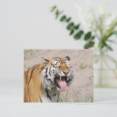 Keep Smiling Postcard Briefkaart (Staand voorkant)