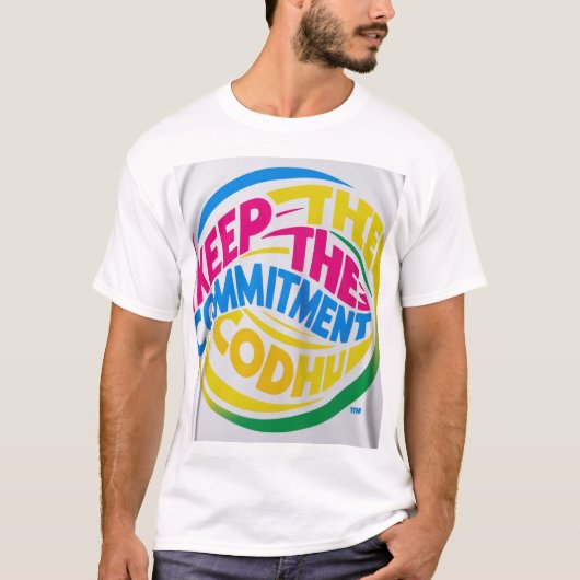 Keep the Commitment - Motivatie T-shirt (Voorkant)