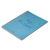 Keep The Good cahier en softteal (Côté gauche)