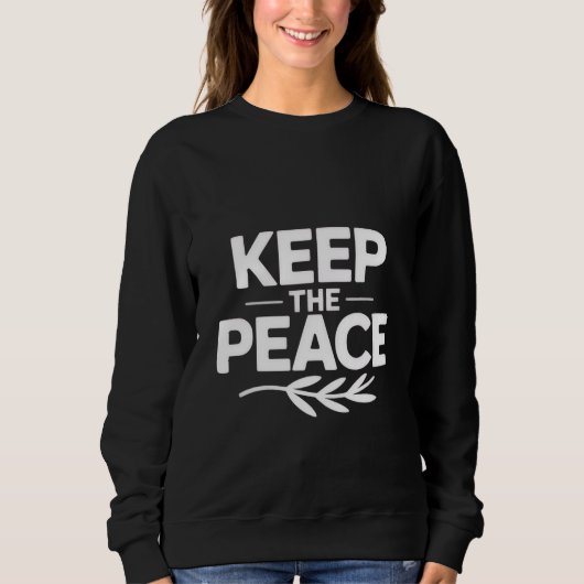 'KEEP THE PEACE'  T-Shirt (Voorkant)