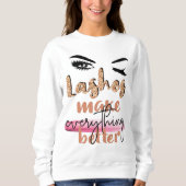 Keep Your Lashes Long Standards High Shirt (Voorkant)