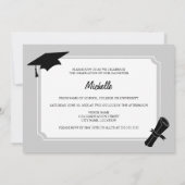 Keepaardje 3 Foto Moderne Text Overlay Afstuderen Kaart (Achterkant)