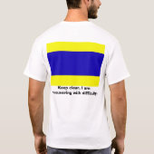 keepclear t-shirt (Achterkant)