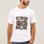 Keeper of My Deepest Love t-shirt with ornate (Voorkant)