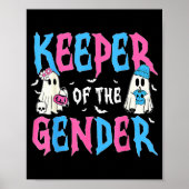 Keeper Of The Gender Pumpkin Halloween Baby Gender Poster (Voorkant)