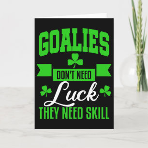 Keeper St. Patrick's Day Hockey Voetbal Lacrosse C Kaart