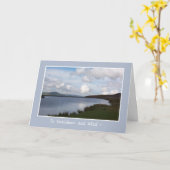 Keepers Pond, Pays de Galles : Carte de voeux pour (Fleur jaune)