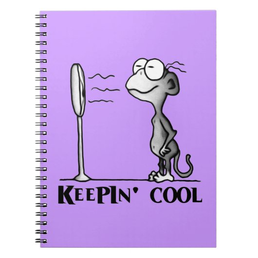 Keepin' Cool Monkey Notitieboek (Voorkant)