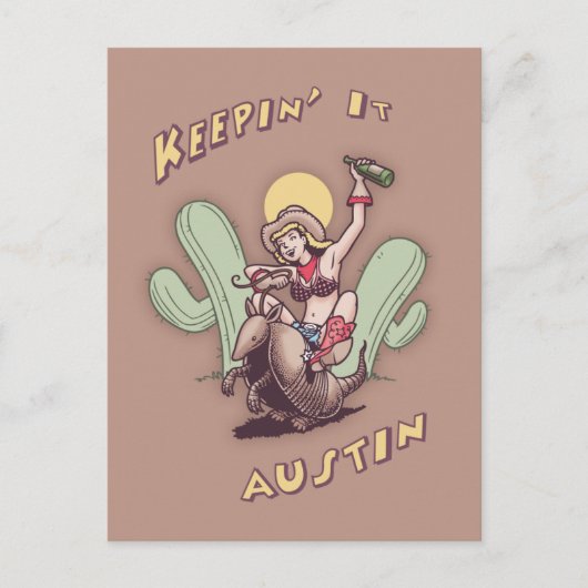 Keepin' It Austin Briefkaart (Voorkant)