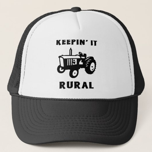 Keepin' It Rural Trucker Pet (Voorkant)