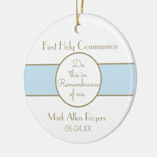 Keepomwille Boy First Community Ornament (Links)