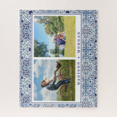 Keepomwille Fotopuzzel met portugese tegels Legpuzzel (Verticaal)