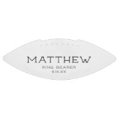 Keepomwille Ring Bearer Wedding American Football (Paneel)