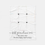 Keepomwille verbonden door Love 9 Photo Collage Fleece Deken (Voorkant)