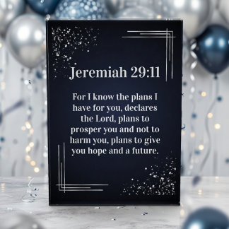 Keepsake 18th Birthday Bible Verse Photo Block Fotoblokken