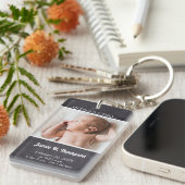 Keepsake Baby Foto Introducing Baby Custom Sleutelhanger (Voorkant Rechts)