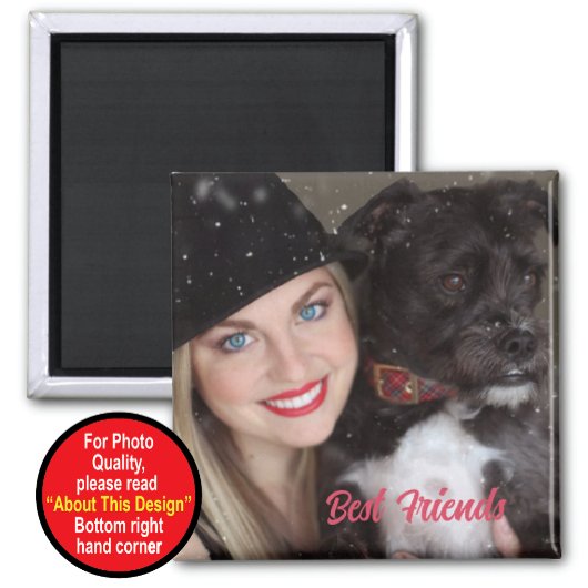 Keepsaké Best Friends Magnet avec photo