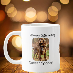 Keepsake Foto Cocker Spaniel Personaliseren Extra Grote Beker