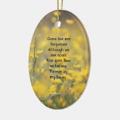 Keepsake Memorial Photo Barn Owl Bird  Keramisch Ornament (Links)