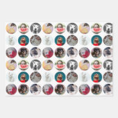 Keepsake Multi Foto Aangepaste Collage Inpakpapier Vel (Voorkant 3)