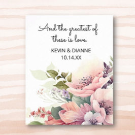 KeepSake Trouwdatum Custom Love Poster