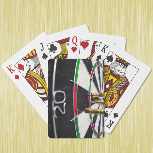 Keepsake Voeg uw verticale foto uitstekende kwalit Pokerkaarten