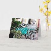 keer op de fiets terug kaart (Gele Bloem)