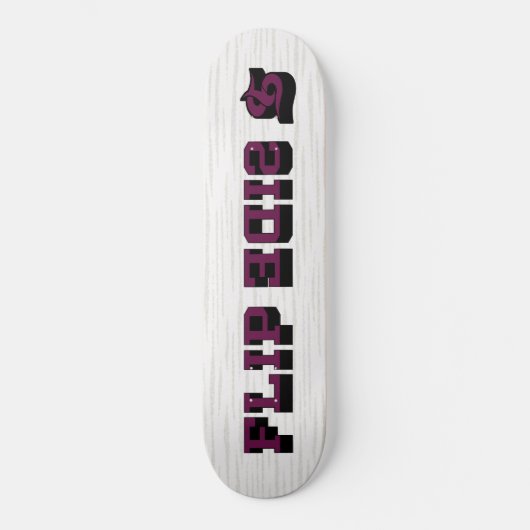 KEERZIJDE 3D SKATEBOARD (Voorkant)