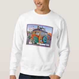 Kees in een Woodie Wagon Sweatshirt