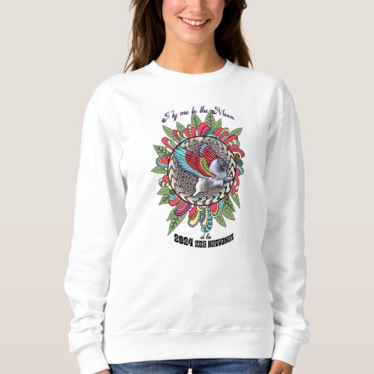 Kees volant vers le Sweatshirt de la lune (Devant)