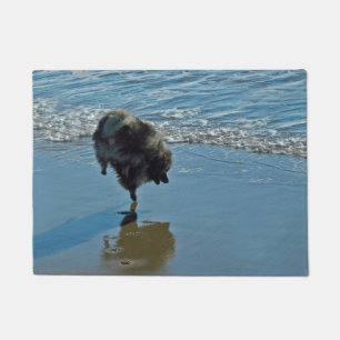 Keesdoorn Ballet-foto - Cute Original Dog Art Deurmat