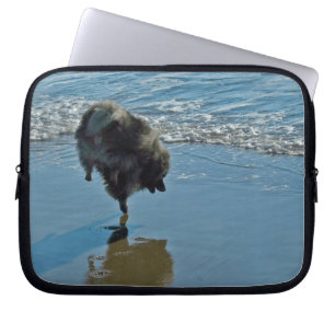 Keesdoorn Ballet-foto - Cute Original Dog Art Laptop Sleeve