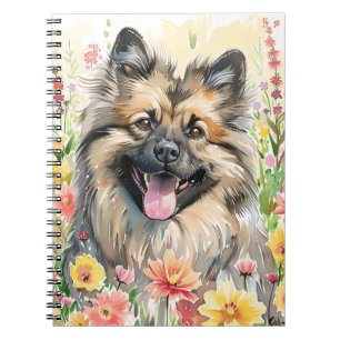 Keeshond Aquarel Journaal Notitieboek