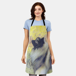 Keeshond Aspen Schilderij - Mooie Originele Honden Schort