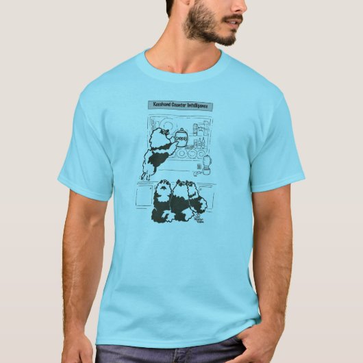 keeshond-contraspionageinlichtingen t-shirt (Voorkant)