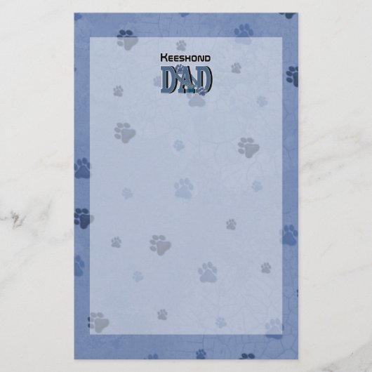 Keeshond DAD Briefpapier (Voorkant)