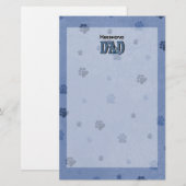 Keeshond DAD Briefpapier (Voorkant / Achterkant)