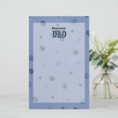 Keeshond DAD Briefpapier (Staand voorkant)