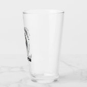 Keeshond Dad Glas (Links)