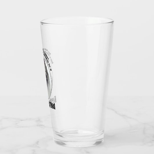 Keeshond Dad Glas (Links)
